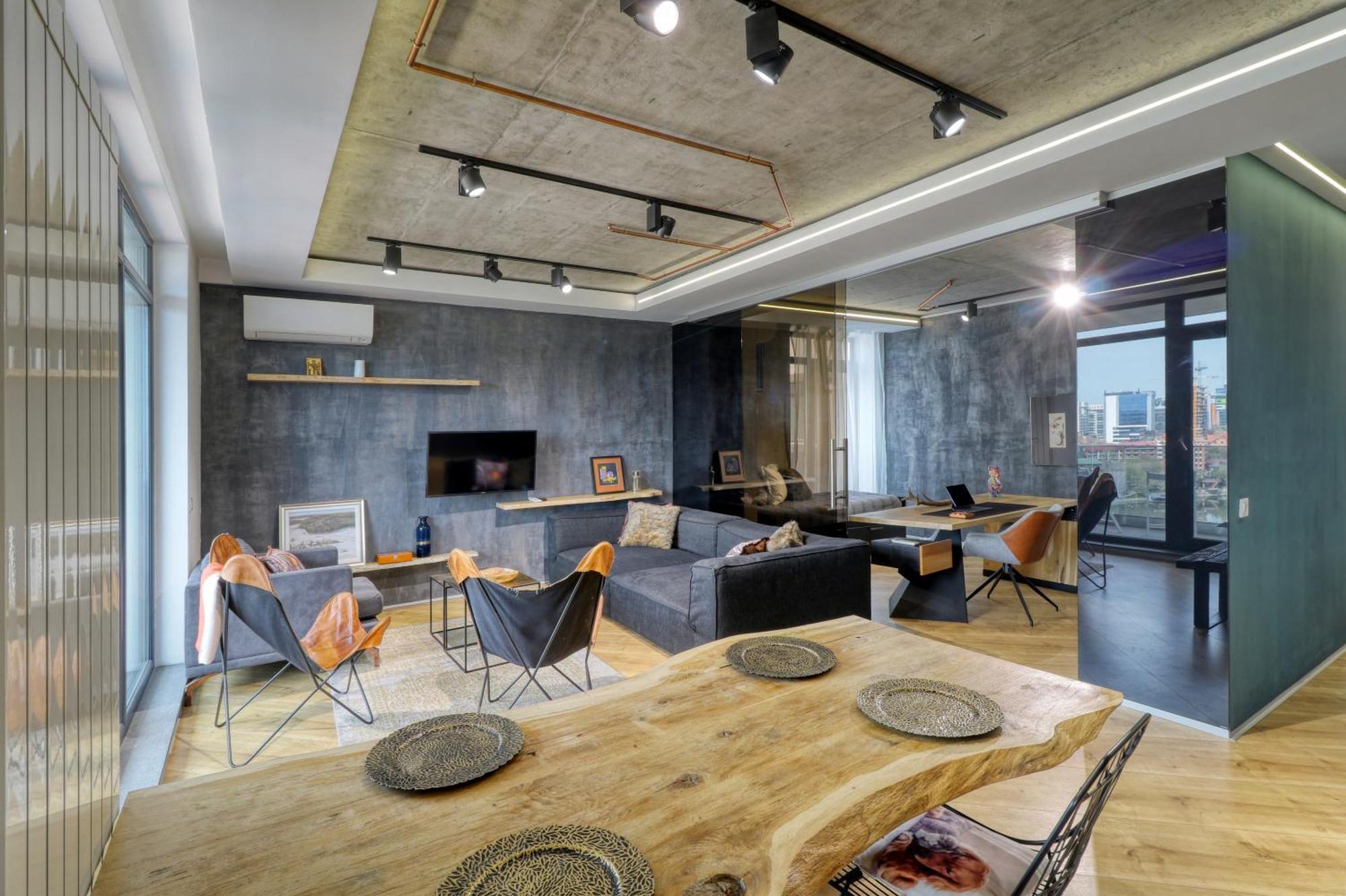 Penthouse Floreasca Bucareste Exterior foto
