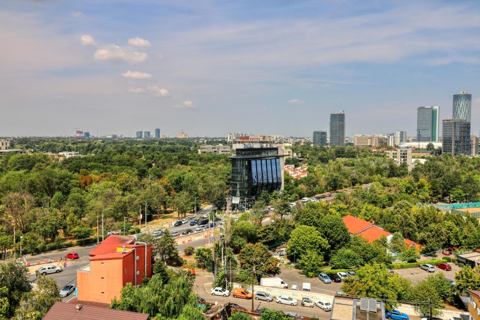 Penthouse Floreasca Bucareste Exterior foto