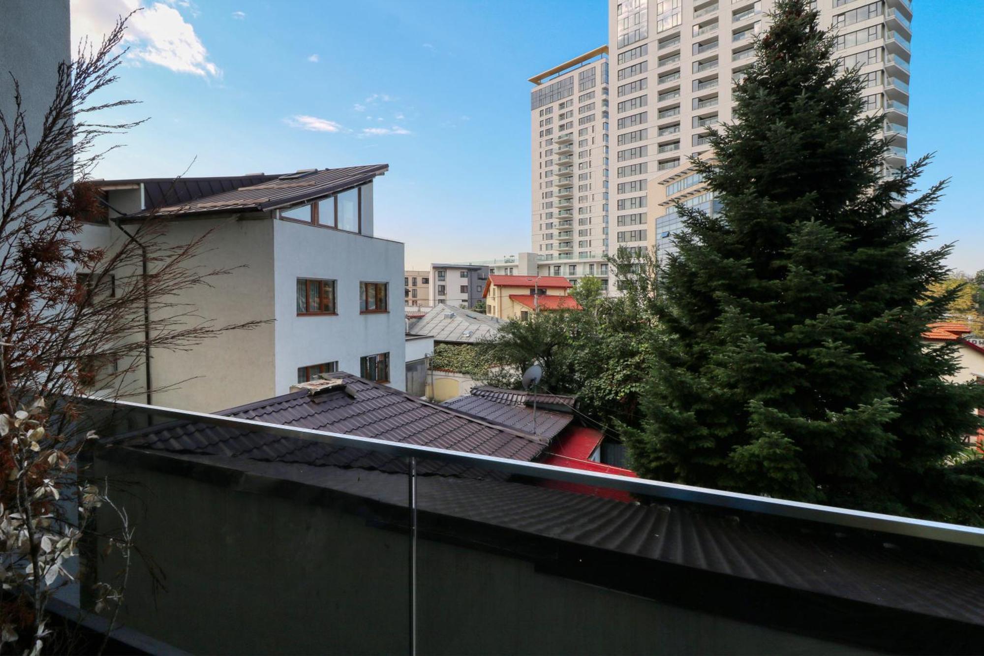 Penthouse Floreasca Bucareste Exterior foto