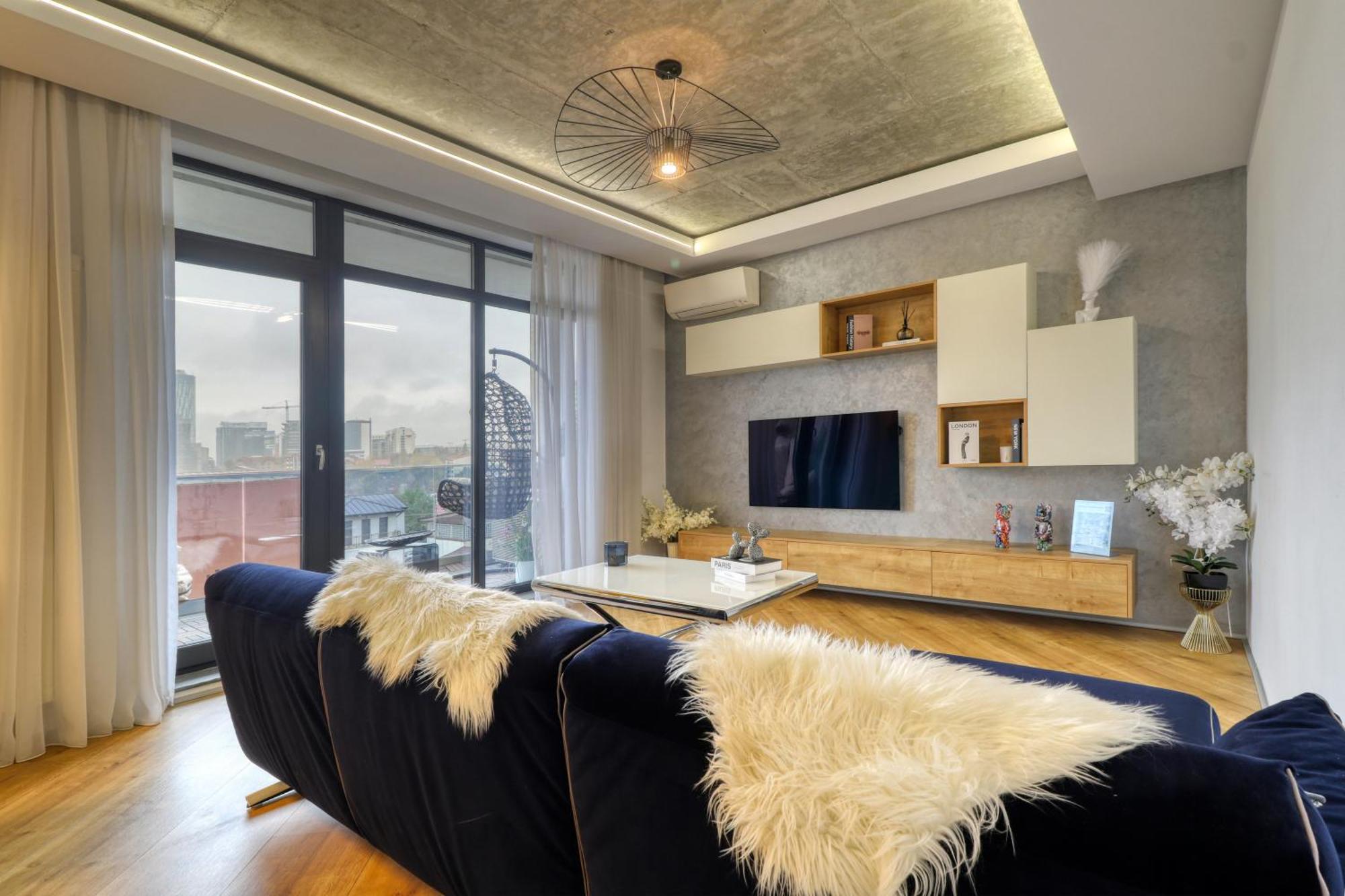 Penthouse Floreasca Bucareste Exterior foto